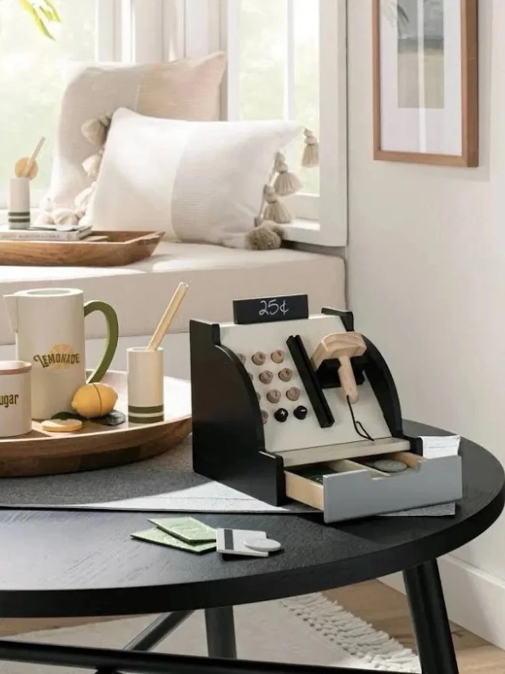 Toy Cash Register Set - Hearth & Hand with Magnolia •17 pc Set• Educational Stem